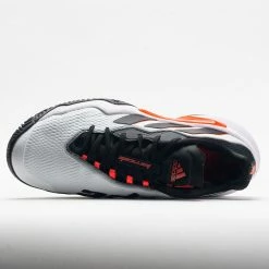 Adidas Barricade Men's White/Black/Solar Red