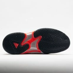 Adidas Barricade Men's White/Black/Solar Red