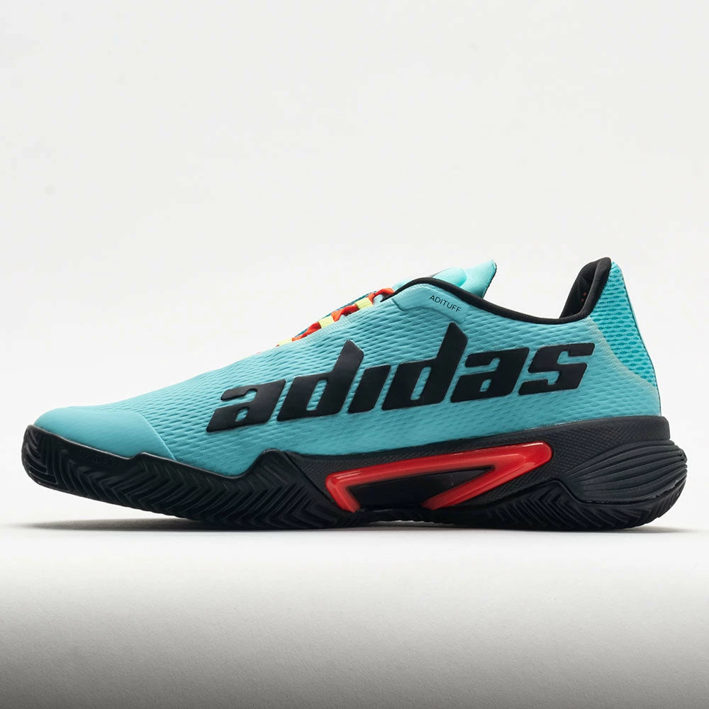 Deals ๐ฅฐ Discount โญ Adidas Barricade Clay Men's Pulse Aqua/Black/Lime ๐ ๐ฅฐ 4 Adidas Barricade Clay Men's Pulse Aqua/Black/Lime