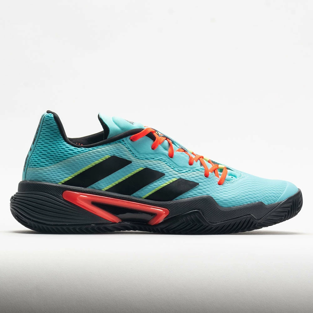 Deals ๐ฅฐ Discount โญ Adidas Barricade Clay Men's Pulse Aqua/Black/Lime ๐ ๐ฅฐ 3 Adidas Barricade Clay Men's Pulse Aqua/Black/Lime