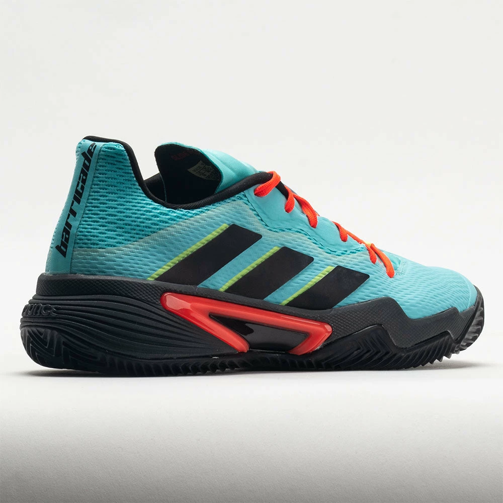 Deals ๐ฅฐ Discount โญ Adidas Barricade Clay Men's Pulse Aqua/Black/Lime ๐ ๐ฅฐ 8 Adidas Barricade Clay Men's Pulse Aqua/Black/Lime