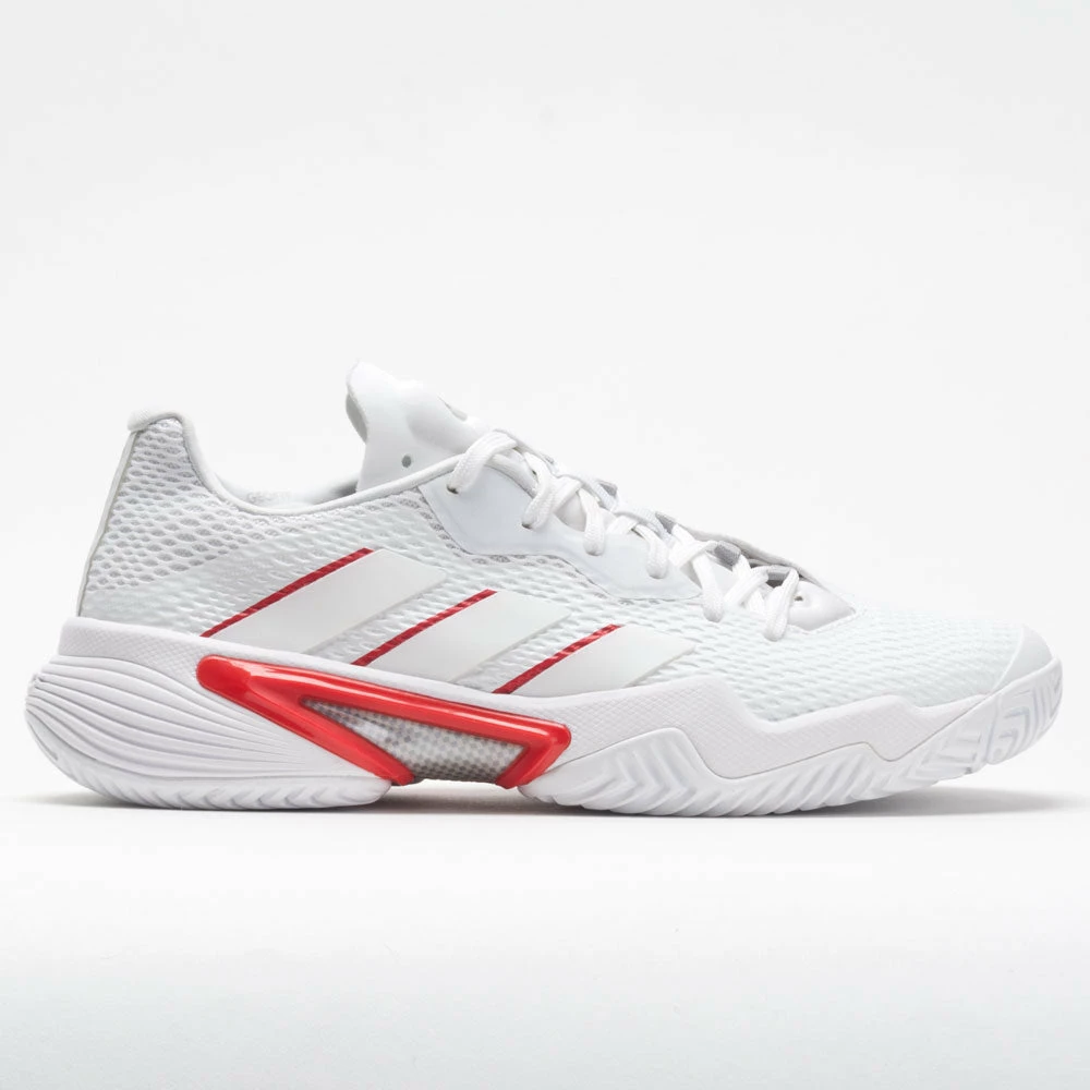 Buy ๐ Promo ๐ Adidas Barricade ๐ฉ Women's White/Silver Metallic/Grey Tennis ๐ ๐ Shoes โจ ๐ 3 Adidas Barricade Women's White/Silver Metallic/Grey Tennis Shoes