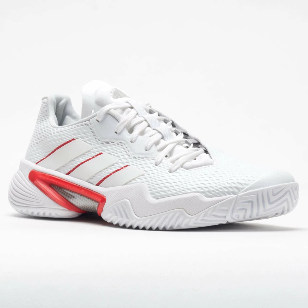 Buy ๐ Promo ๐ Adidas Barricade ๐ฉ Women's White/Silver Metallic/Grey Tennis ๐ ๐ Shoes โจ ๐ 7 Adidas Barricade Women's White/Silver Metallic/Grey Tennis Shoes