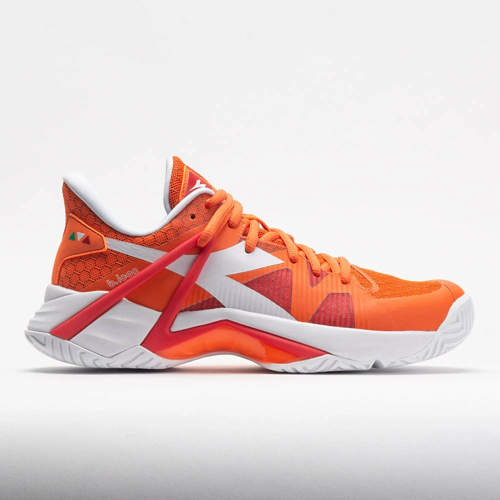 Promo ๐ Promo ๐ Tennis ๐ ๐ Shoes Diadora B.Icon AG ๐ฉ Women's Vermilion Orange/White ๐ โ๏ธ 3 Tennis Shoes Diadora B.Icon AG Women's Vermilion Orange/White