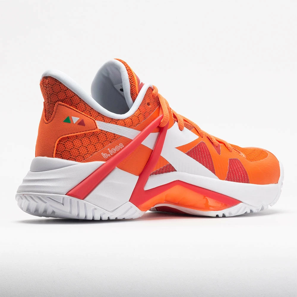 Promo ๐ Promo ๐ Tennis ๐ ๐ Shoes Diadora B.Icon AG ๐ฉ Women's Vermilion Orange/White ๐ โ๏ธ 8 Tennis Shoes Diadora B.Icon AG Women's Vermilion Orange/White