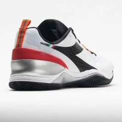 Discount โ๏ธ Flash Sale ๐ฅฐ Diadora Blushield Torneo Clay Men's White/Black/Fiery Red Tennis ๐ ๐ Shoes โ โ๏ธ 13 Diadora Blushield Torneo Clay Men's White/Black/Fiery Red Tennis Shoes