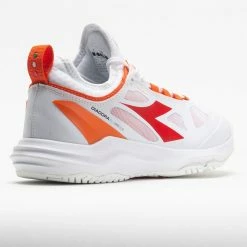 Diadora Speed Blushield Fly AG Women's White/Fiery Red