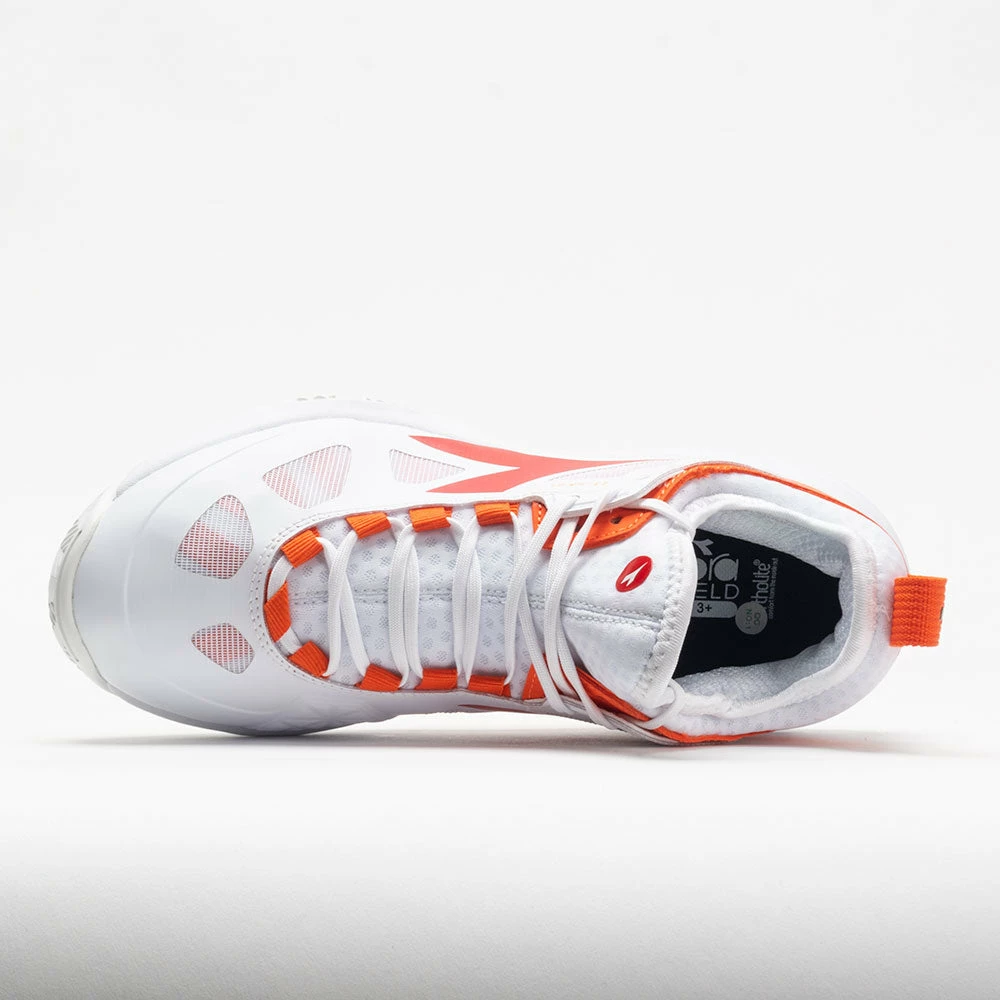New 🎉 Deals 🥰 Tennis 👟 👟 Shoes Diadora Speed Blushield Fly Clay 👩 Women's White/Fiery Red ⭐ ✔️ 5 Tennis Shoes Diadora Speed Blushield Fly Clay Women's White/Fiery Red