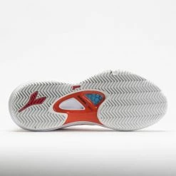 New 🎉 Deals 🥰 Tennis 👟 👟 Shoes Diadora Speed Blushield Fly Clay 👩 Women's White/Fiery Red ⭐ ✔️ 11 Tennis Shoes Diadora Speed Blushield Fly Clay Women's White/Fiery Red