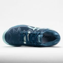 ASICS GEL-Resolution 8 Clay Women's Light Indigo/Clear Blue Tennis Shoes