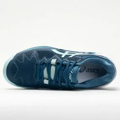 ASICS GEL-Resolution 8 Women's Light Indigo/Clear Blue Tennis Shoes