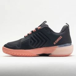 K-Swiss Ultrashot 3 Women's Asphalt/Peach Amber/White Tennis Shoes