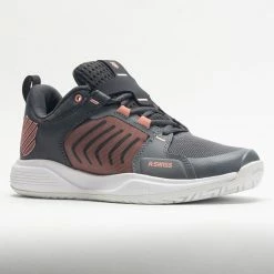 Flash Sale 🌟 Buy 🎁 K-Swiss Ultrashot Team 👩 Women's Steel Gray/Asphalt/Peach Amber 🔥 🥰 12 K-Swiss Ultrashot Team Women's Steel Gray/Asphalt/Peach Amber