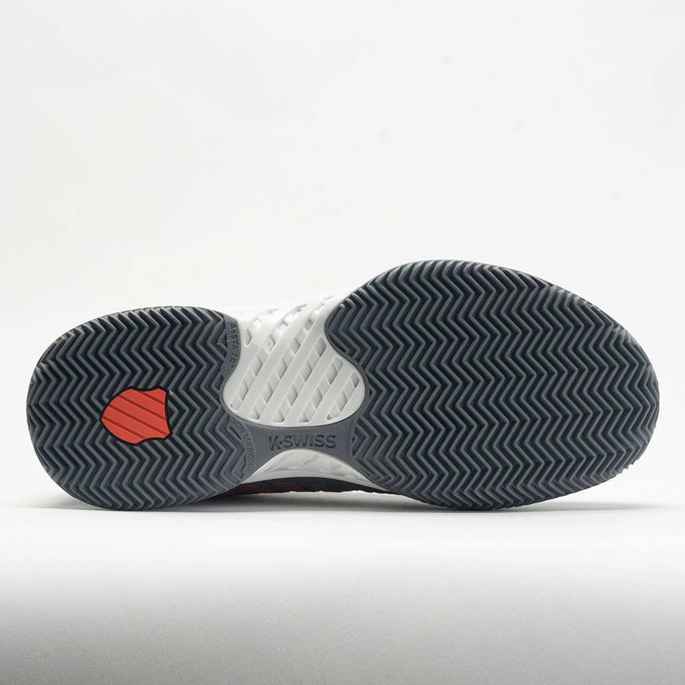 Discount ๐ New โจ K-Swiss Hypercourt Express 2 Clay Men's Steel Gray/Jet Black/Orange Tennis ๐ ๐ Shoes ๐ โ 6 K-Swiss Hypercourt Express 2 Clay Men's Steel Gray/Jet Black/Orange Tennis Shoes