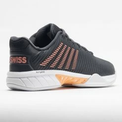 Tennis Shoes K-Swiss Hypercourt Express 2 Women's Asphalt/White/Peach Amber