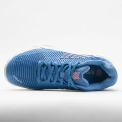 Promo ๐งจ Wholesale ๐ K-Swiss Hypercourt Express 2 ๐ฉ Women's Silver Lake Blue/Wht/Orchid Pink Tennis ๐ ๐ Shoes ๐ ๐ 10 K-Swiss Hypercourt Express 2 Women's Silver Lake Blue/Wht/Orchid Pink Tennis Shoes