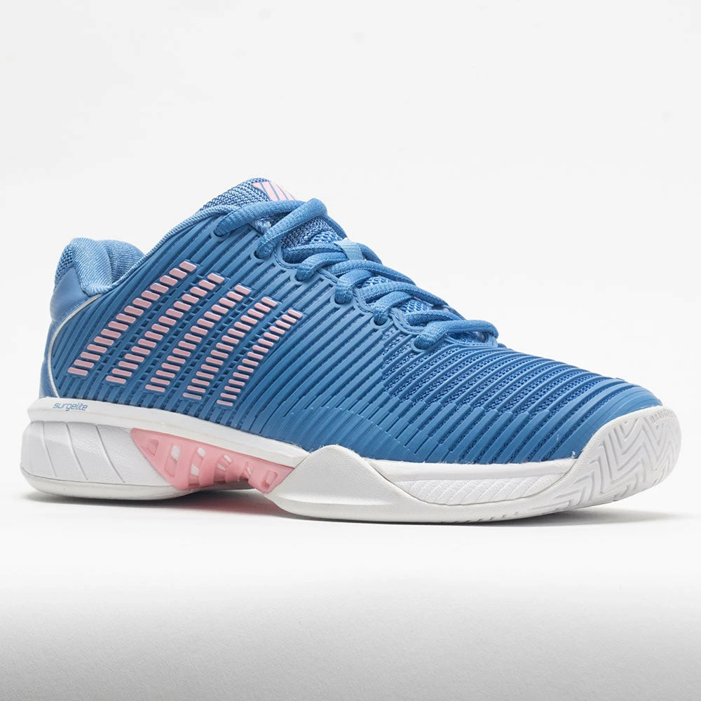 Promo ๐งจ Wholesale ๐ K-Swiss Hypercourt Express 2 ๐ฉ Women's Silver Lake Blue/Wht/Orchid Pink Tennis ๐ ๐ Shoes ๐ ๐ 7 K-Swiss Hypercourt Express 2 Women's Silver Lake Blue/Wht/Orchid Pink Tennis Shoes