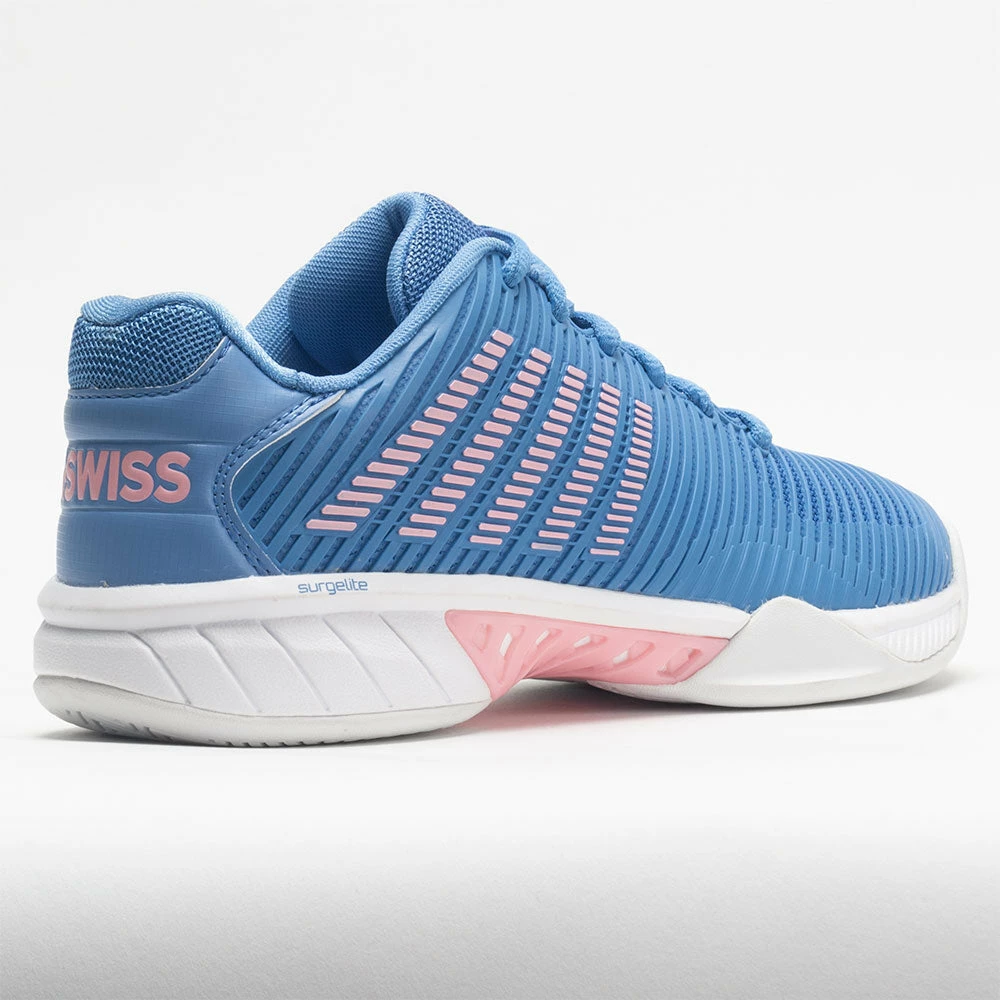 Promo ๐งจ Wholesale ๐ K-Swiss Hypercourt Express 2 ๐ฉ Women's Silver Lake Blue/Wht/Orchid Pink Tennis ๐ ๐ Shoes ๐ ๐ 8 K-Swiss Hypercourt Express 2 Women's Silver Lake Blue/Wht/Orchid Pink Tennis Shoes