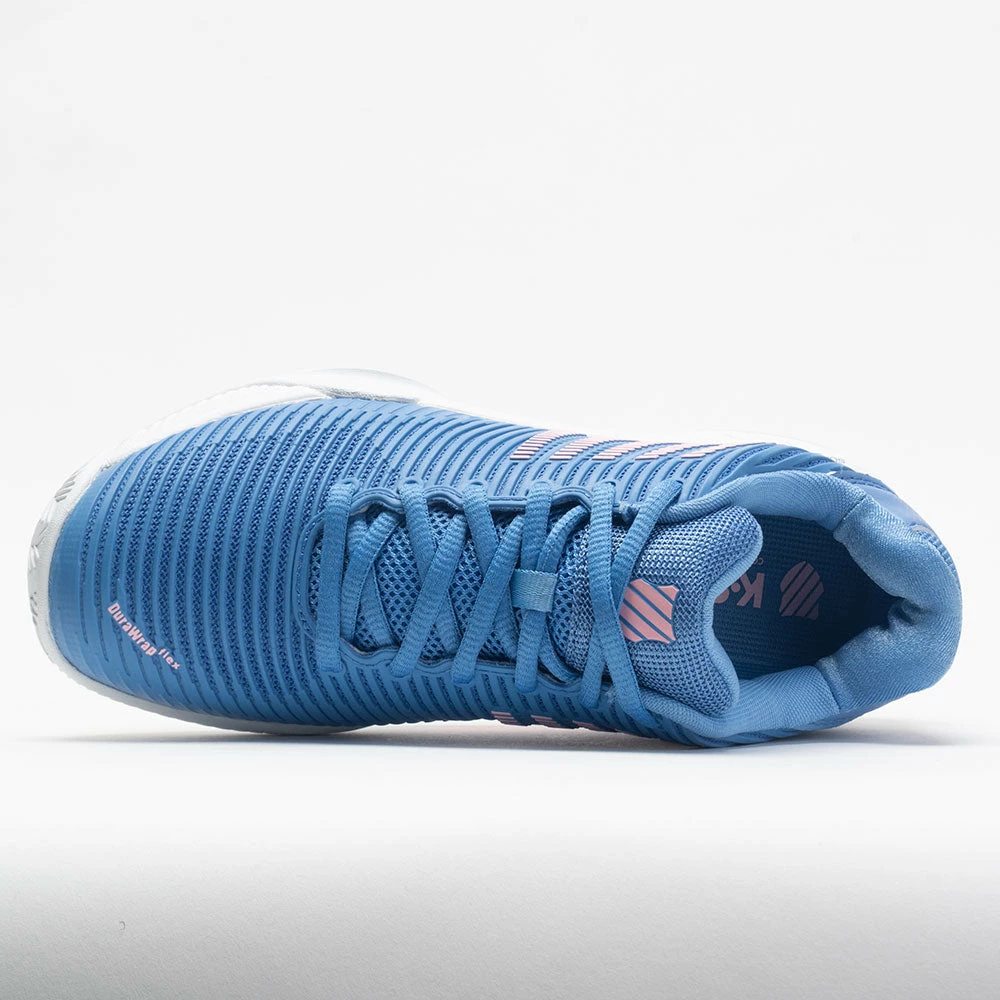 Brand new โ Discount โญ Tennis ๐ ๐ Shoes K-Swiss Hypercourt Express 2 Clay ๐ฉ Women's Lake Blue/White/Orchid Pink ๐ฅฐ โ 5 Tennis Shoes K-Swiss Hypercourt Express 2 Clay Women's Lake Blue/White/Orchid Pink