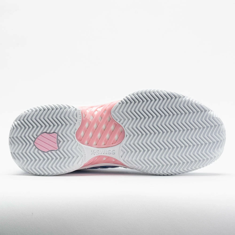 Brand new โ Discount โญ Tennis ๐ ๐ Shoes K-Swiss Hypercourt Express 2 Clay ๐ฉ Women's Lake Blue/White/Orchid Pink ๐ฅฐ โ 6 Tennis Shoes K-Swiss Hypercourt Express 2 Clay Women's Lake Blue/White/Orchid Pink