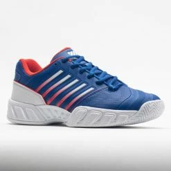 Coupon ๐ Budget ๐คฉ K-Swiss Bigshot Light 4 Men's Classic Blue/White/Berry Red ๐งจ ๐งจ 12 K-Swiss Bigshot Light 4 Men's Classic Blue/White/Berry Red