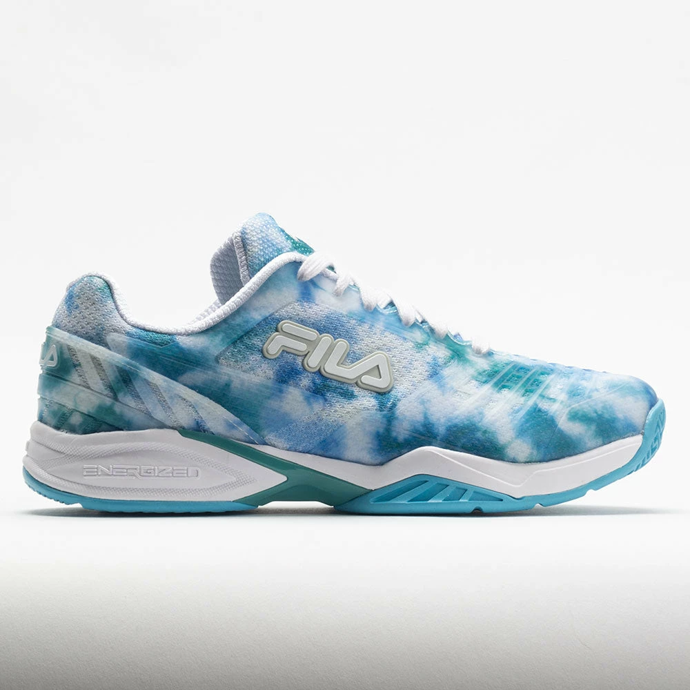 Best Sale โจ Coupon ๐งจ Fila Axilus 2 Energized ๐ฉ Women's White/All Bird/Latigo Bay Tie Dye Tennis ๐ ๐ Shoes โค๏ธ ๐ฏ 3 Fila Axilus 2 Energized Women's White/All Bird/Latigo Bay Tie Dye Tennis Shoes