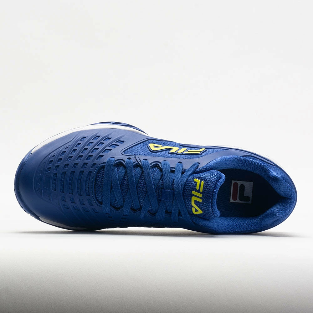 Outlet ๐งจ Deals ๐ Fila Axilus 2 Energized Men's Blue Lolite/Evening Primrose/White ๐ ๐ 5 Fila Axilus 2 Energized Men's Blue Lolite/Evening Primrose/White