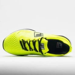 Fila Speedserve Energized Men's Safety Yellow/Black/White Tennis Shoes