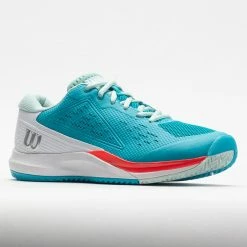 Deals โ๏ธ Discount ๐งจ Wilson Rush Pro Ace ๐ฉ Women's Scuba Blue/White/Fiery Coral Tennis ๐ ๐ Shoes ๐ ๐ฅฐ 12 Wilson Rush Pro Ace Women's Scuba Blue/White/Fiery Coral Tennis Shoes