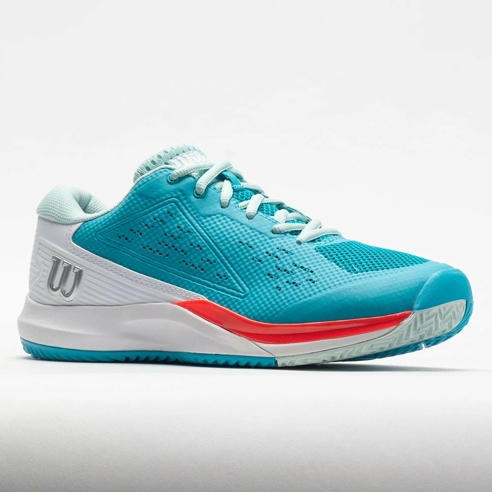 Deals โ๏ธ Discount ๐งจ Wilson Rush Pro Ace ๐ฉ Women's Scuba Blue/White/Fiery Coral Tennis ๐ ๐ Shoes ๐ ๐ฅฐ 7 Wilson Rush Pro Ace Women's Scuba Blue/White/Fiery Coral Tennis Shoes