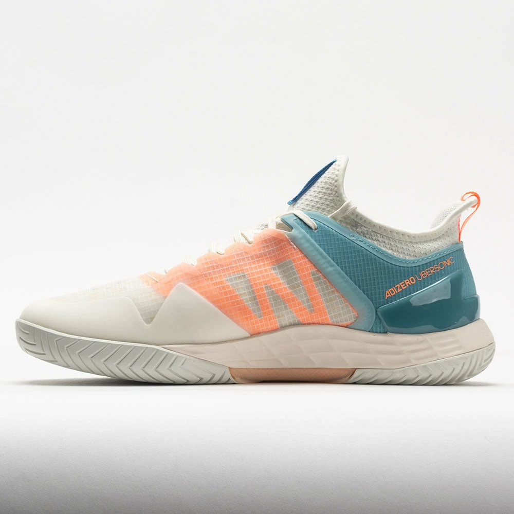 Promo ๐ Promo โจ Adidas Adizero Ubersonic 4 Men's Off White/White/Beam Orange Tennis ๐ ๐ Shoes ๐ฏ โ๏ธ 4 Adidas Adizero Ubersonic 4 Men's Off White/White/Beam Orange Tennis Shoes