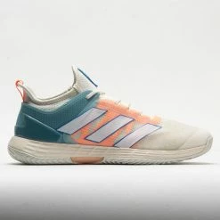 Adidas Adizero Ubersonic 4 Men's Off White/White/Beam Orange Tennis Shoes