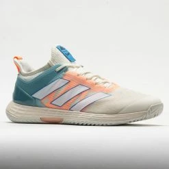 Promo ๐ Promo โจ Adidas Adizero Ubersonic 4 Men's Off White/White/Beam Orange Tennis ๐ ๐ Shoes ๐ฏ โ๏ธ 12 Adidas Adizero Ubersonic 4 Men's Off White/White/Beam Orange Tennis Shoes