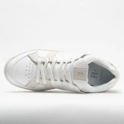 On Running On The Roger Clubhouse Men's White/Sand Lifestyle Sneakers