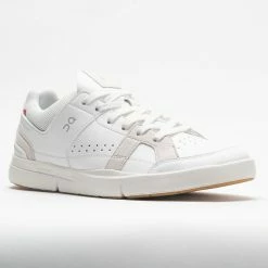 On Running On The Roger Clubhouse Men's White/Sand Lifestyle Sneakers