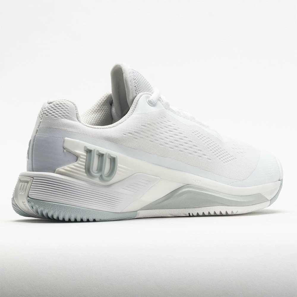 Deals โญ New ๐งจ Wilson Rush Pro 4.0 ๐ฉ Women's White/White/Pearl Blue Tennis ๐ ๐ Shoes ๐คฉ โญ 8 Wilson Rush Pro 4.0 Women's White/White/Pearl Blue Tennis Shoes