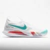 Tennis Shoes Nike React Vapor NXT Men's White/Washed Teal/Habanero Red