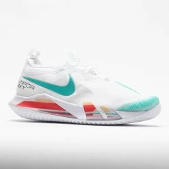 Tennis Shoes Nike React Vapor NXT Men's White/Washed Teal/Habanero Red