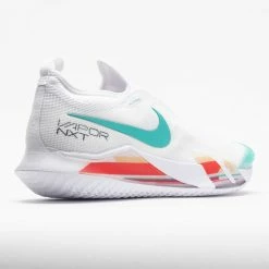 Nike React Vapor NXT Women's White/Washed Teal/Habanero Red