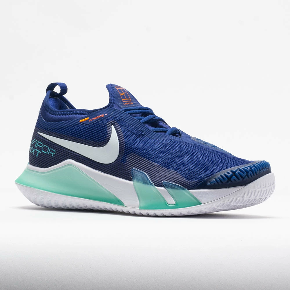 New ๐ Discount ๐ Nike React Vapor NXT Men's Deep Royal/White/Dynamic Turquoise Tennis ๐ ๐ Shoes ๐ ๐ 7 Nike React Vapor NXT Men's Deep Royal/White/Dynamic Turquoise Tennis Shoes