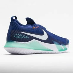New ๐ Discount ๐ Nike React Vapor NXT Men's Deep Royal/White/Dynamic Turquoise Tennis ๐ ๐ Shoes ๐ ๐ 13 Nike React Vapor NXT Men's Deep Royal/White/Dynamic Turquoise Tennis Shoes