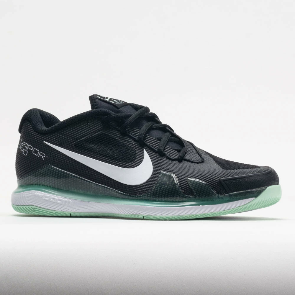 Coupon โค๏ธ Top 10 โ๏ธ Nike Air Zoom Vapor Pro Men's Black/White/Mint Foam Tennis ๐ ๐ Shoes ๐ โ 7 Nike Air Zoom Vapor Pro Men's Black/White/Mint Foam Tennis Shoes