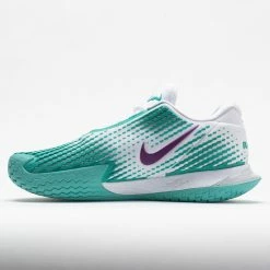 Tennis Shoes Nike Zoom Vapor Cage 4 Rafa White/Red Plum/Washed Teal