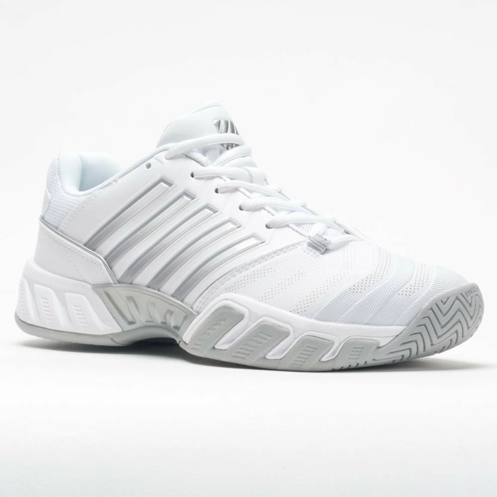 Hot Sale ๐ Discount โจ K-Swiss Bigshot Light 4 Junior White/High-Rise/Silver Kids' ๐ ๐ Shoes โจ ๐งจ 7 K-Swiss Bigshot Light 4 Junior White/High-Rise/Silver Kids' Shoes