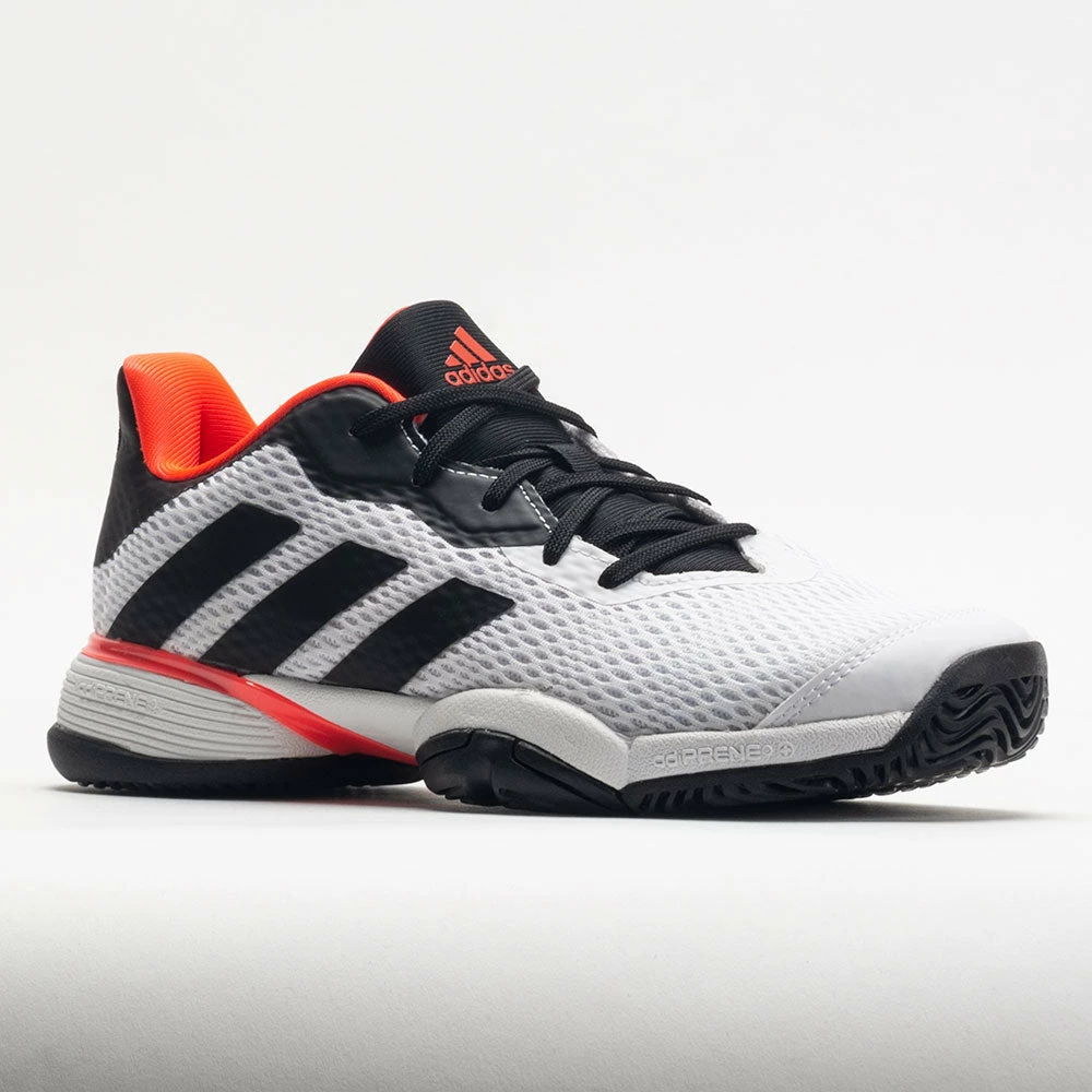 Budget ๐ฅ Buy ๐ Kids' ๐ ๐ Shoes Adidas Barricade Junior White/Black/Solar Red โญ โจ 7 Kids' Shoes Adidas Barricade Junior White/Black/Solar Red