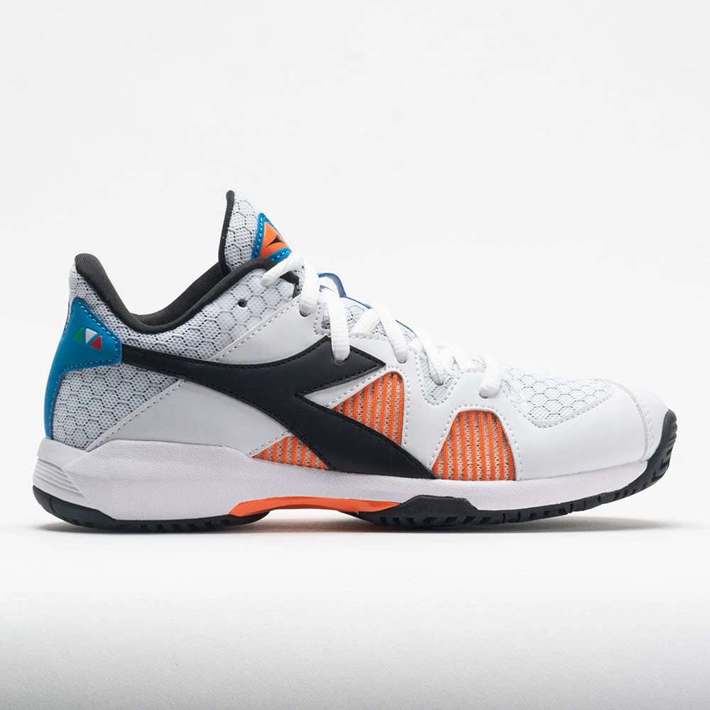 New ๐ Hot Sale โญ Diadora B.Icon Junior White/Blue Kids' ๐ ๐ Shoes ๐ ๐งจ 3 Diadora B.Icon Junior White/Blue Kids' Shoes