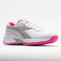 Wholesale ๐งจ Top 10 ๐คฉ Diadora Challenge 4 SL Junior White/Silver/Rodamine Red Kids' ๐ ๐ Shoes ๐คฉ ๐ 12 Diadora Challenge 4 SL Junior White/Silver/Rodamine Red Kids' Shoes