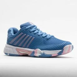 Kids' Shoes K-Swiss Hypercourt Express 2 Junior Silver Lake Blue/Wht/Orchid Pink