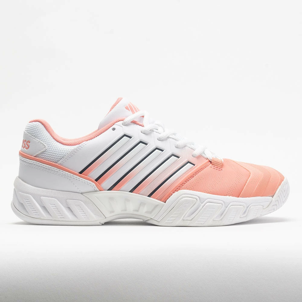 Buy โญ New ๐ K-Swiss Bigshot Light 4 Junior Peach Amber/White/Asphalt Kids' ๐ ๐ Shoes ๐ ๐ 3 K-Swiss Bigshot Light 4 Junior Peach Amber/White/Asphalt Kids' Shoes