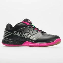 Brand new ❤️ Best Sale 👏 Salming Viper 5 👩 Women's Black/Pink Jewel 🎉 💯 12 Salming Viper 5 Women's Black/Pink Jewel